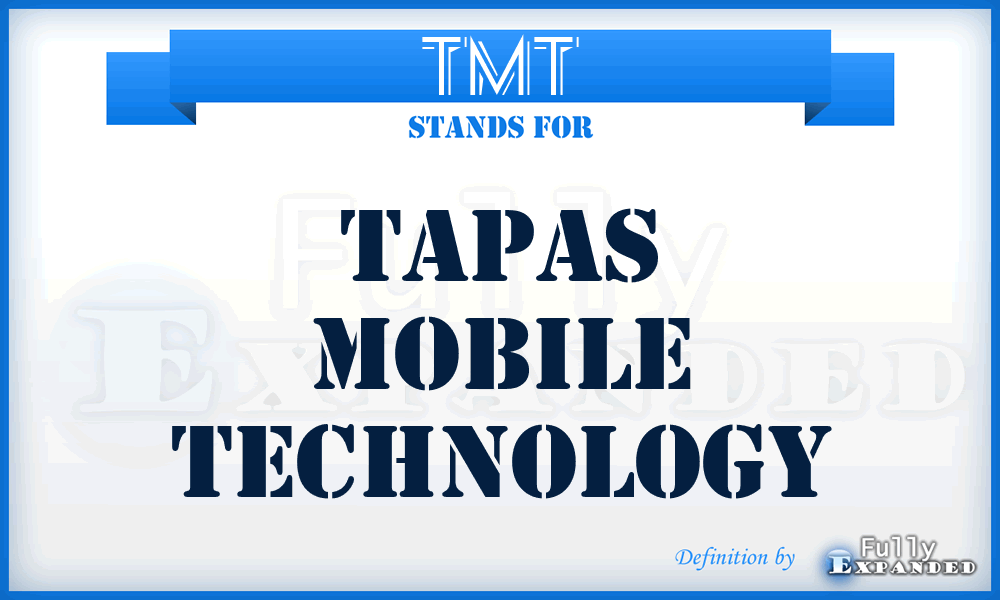 TMT - Tapas Mobile Technology