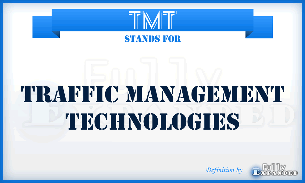 TMT - Traffic Management Technologies