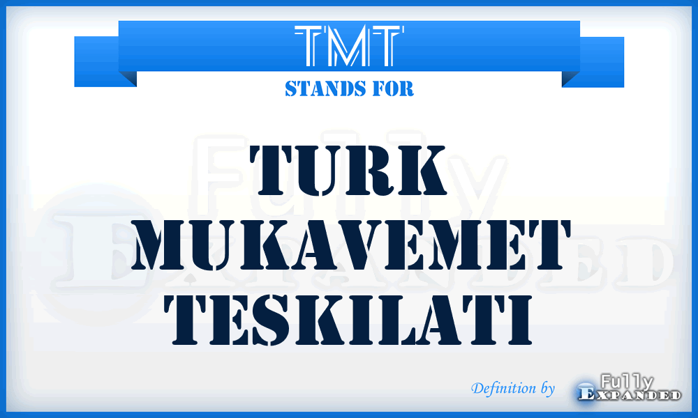 TMT - Turk Mukavemet Teskilati