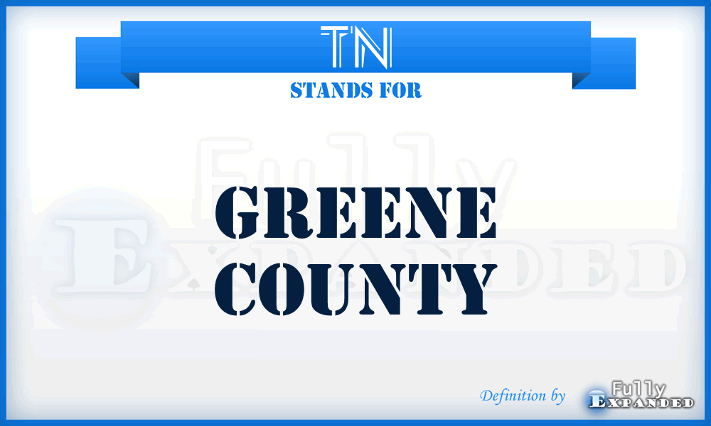 TN - Greene County
