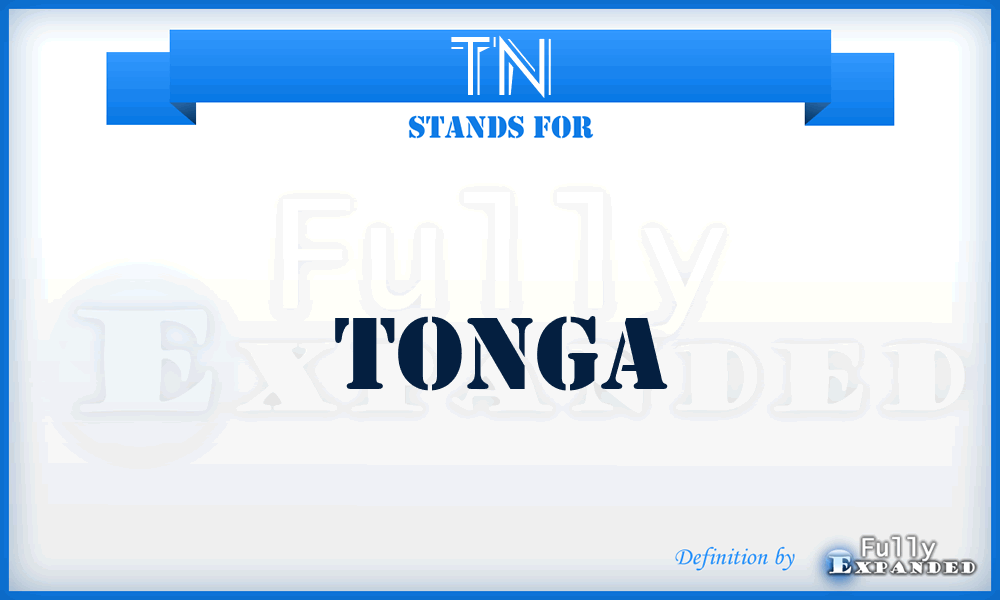 TN - Tonga