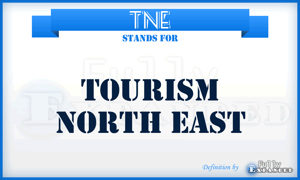 TNE - Tourism North East