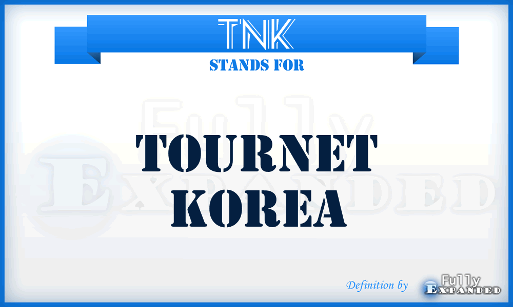 TNK - TourNet Korea
