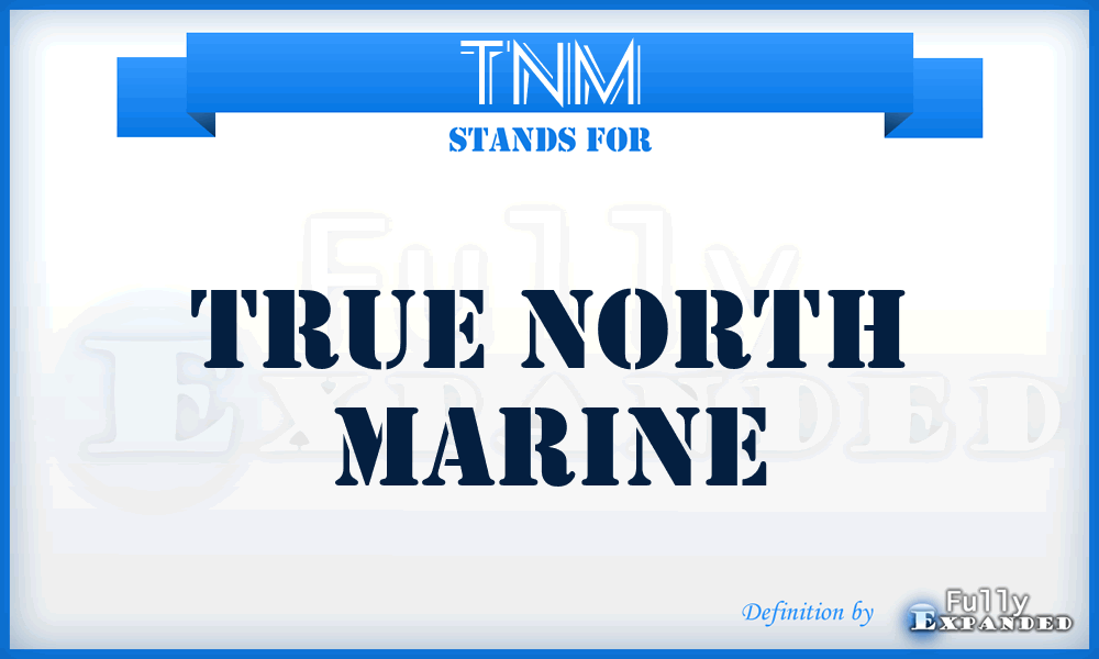 TNM - True North Marine