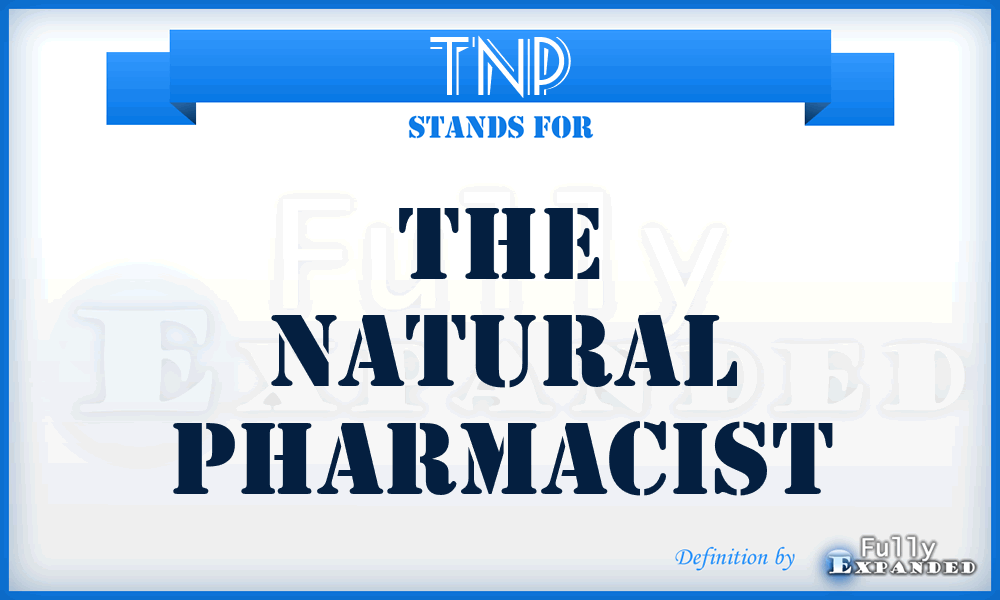 TNP - The Natural Pharmacist