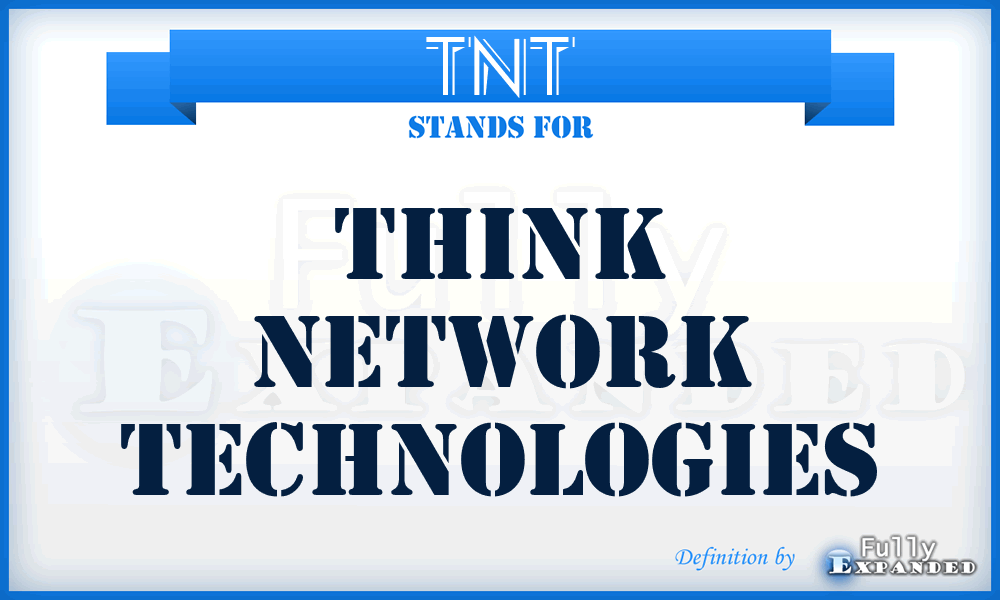 TNT - Think Network Technologies