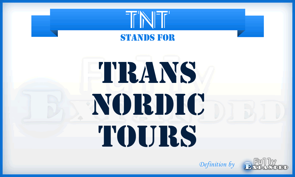 TNT - Trans Nordic Tours