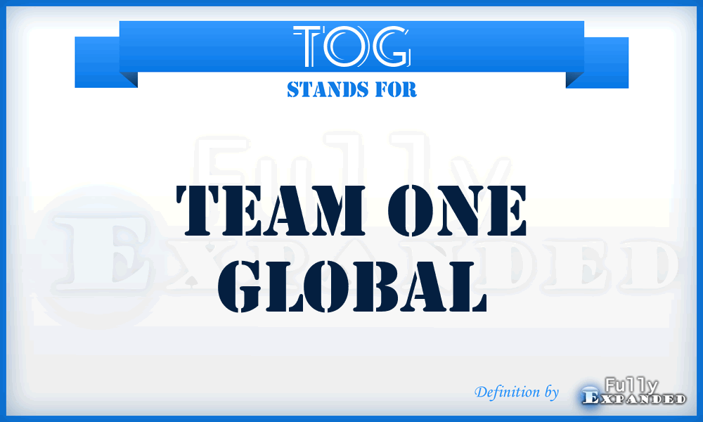 TOG - Team One Global