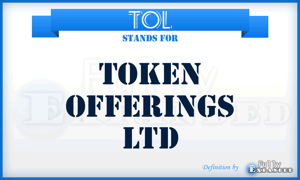 TOL - Token Offerings Ltd