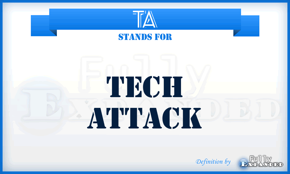 TA - Tech Attack