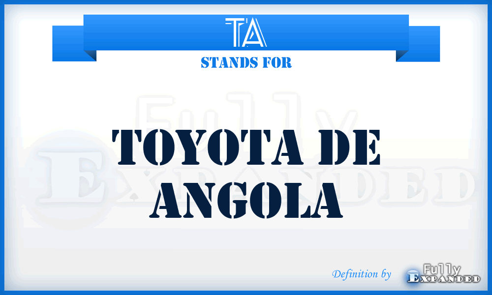 TA - Toyota de Angola