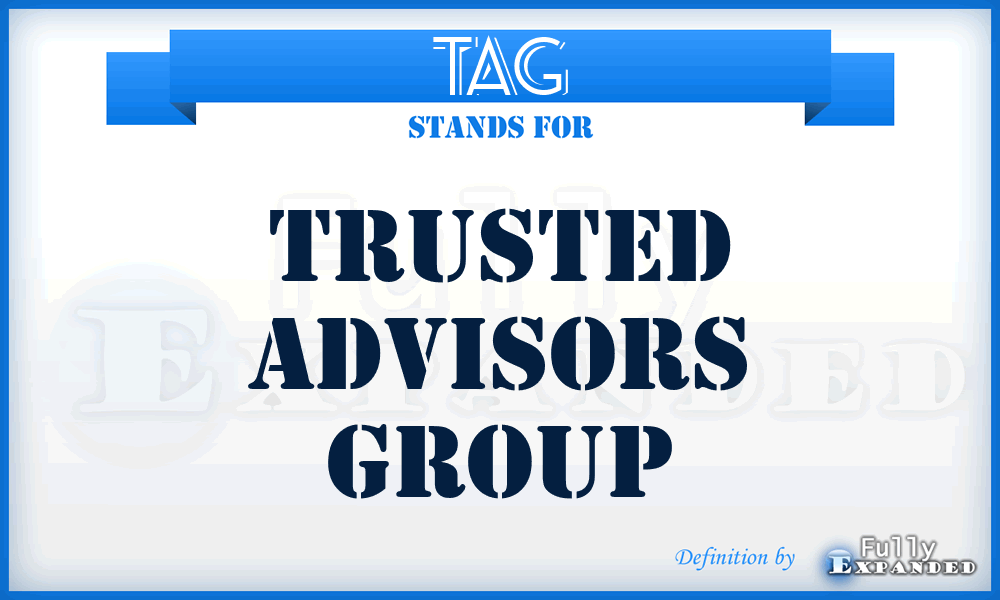 TAG - Trusted Advisors Group