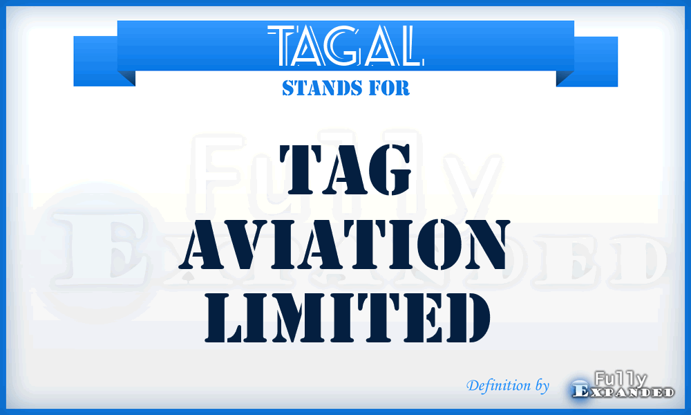 TAGAL - TAG Aviation Limited
