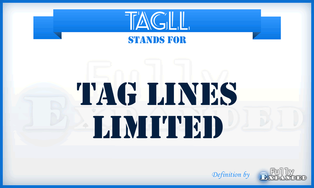 TAGLL - TAG Lines Limited