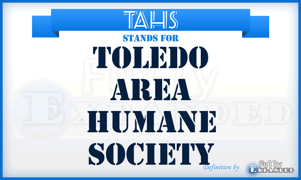 TAHS - Toledo Area Humane Society