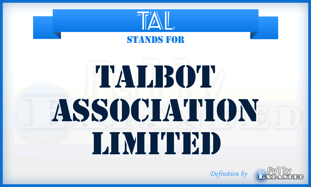 TAL - Talbot Association Limited