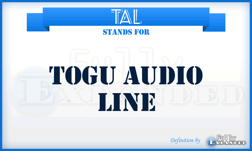 TAL - Togu Audio Line