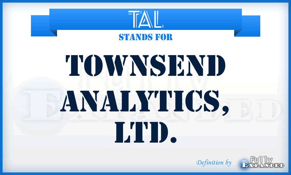 TAL - Townsend Analytics, Ltd.