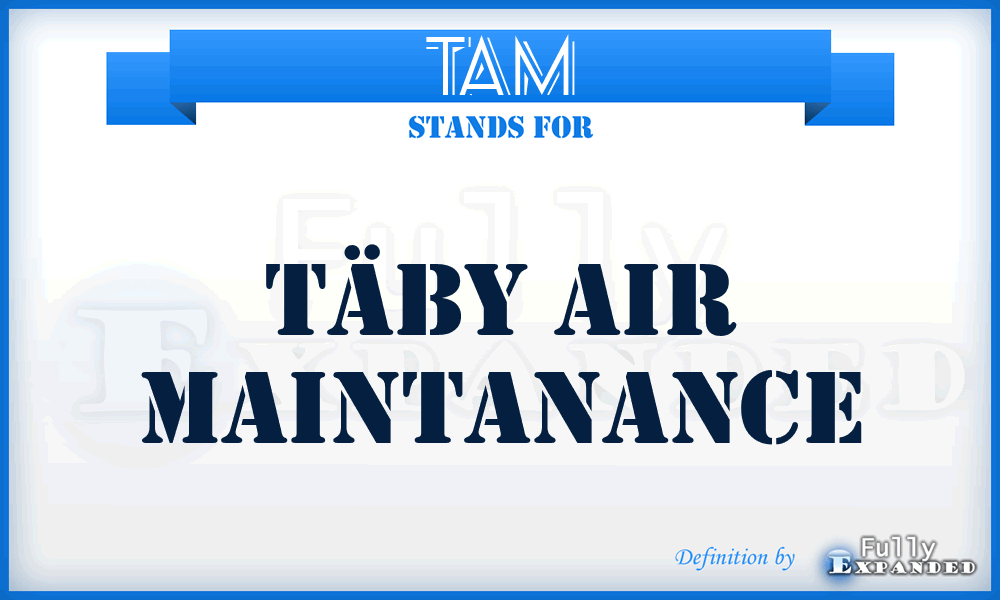 TAM - Täby Air Maintanance