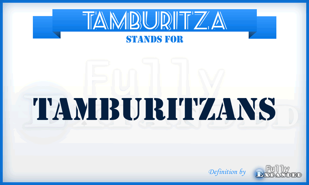 TAMBURITZA - Tamburitzans