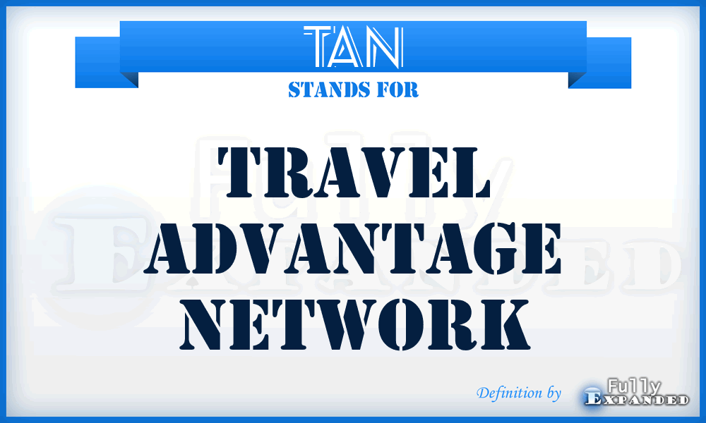 TAN - Travel Advantage Network