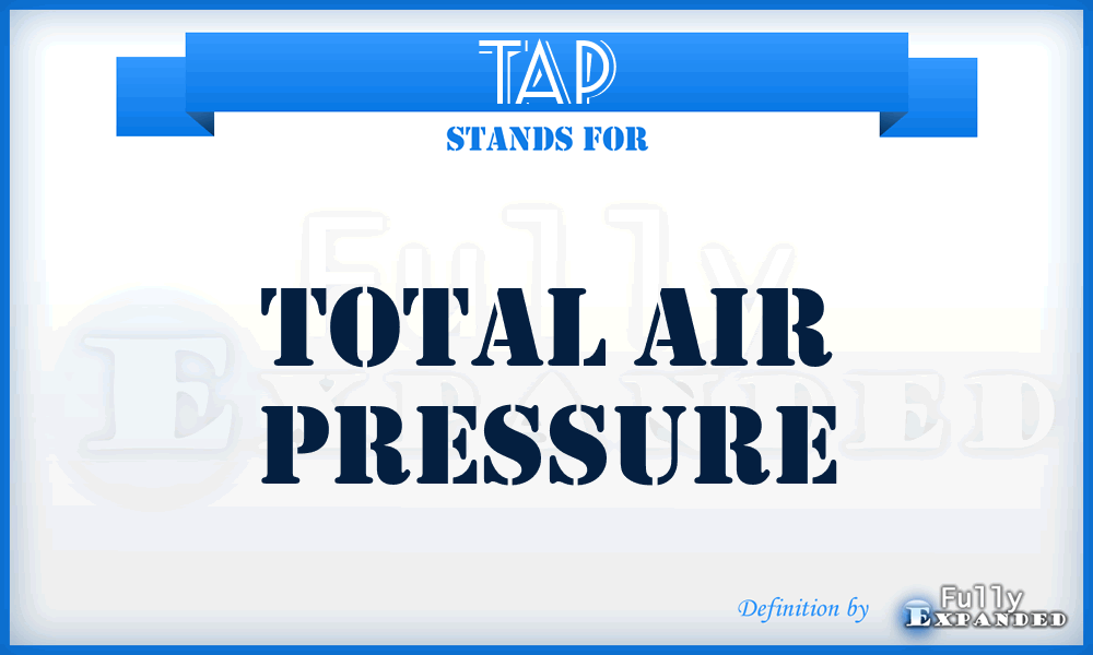 TAP - Total Air Pressure