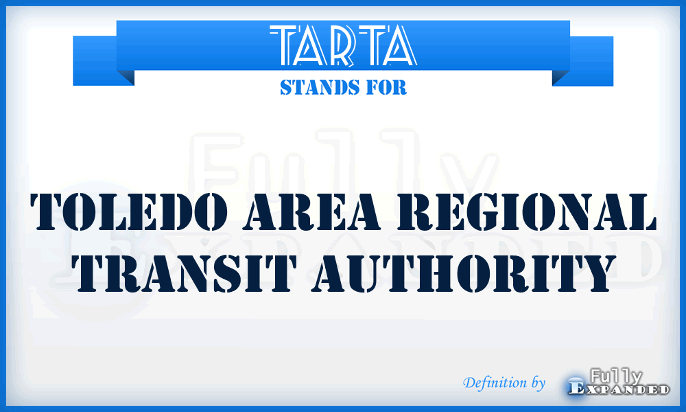 TARTA - Toledo Area Regional Transit Authority