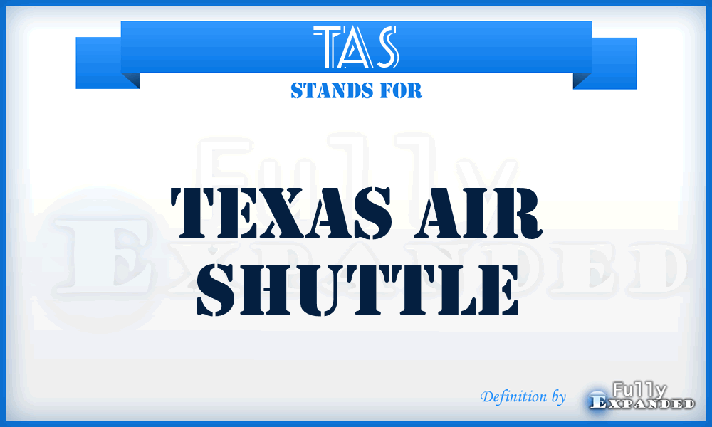 TAS - Texas Air Shuttle
