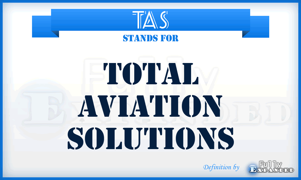 TAS - Total Aviation Solutions