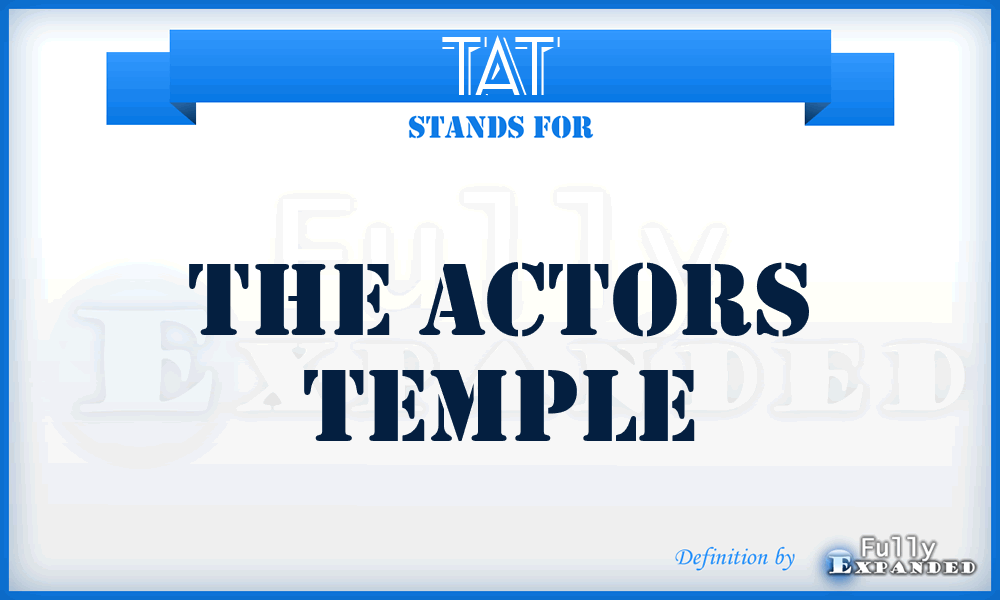 TAT - The Actors Temple