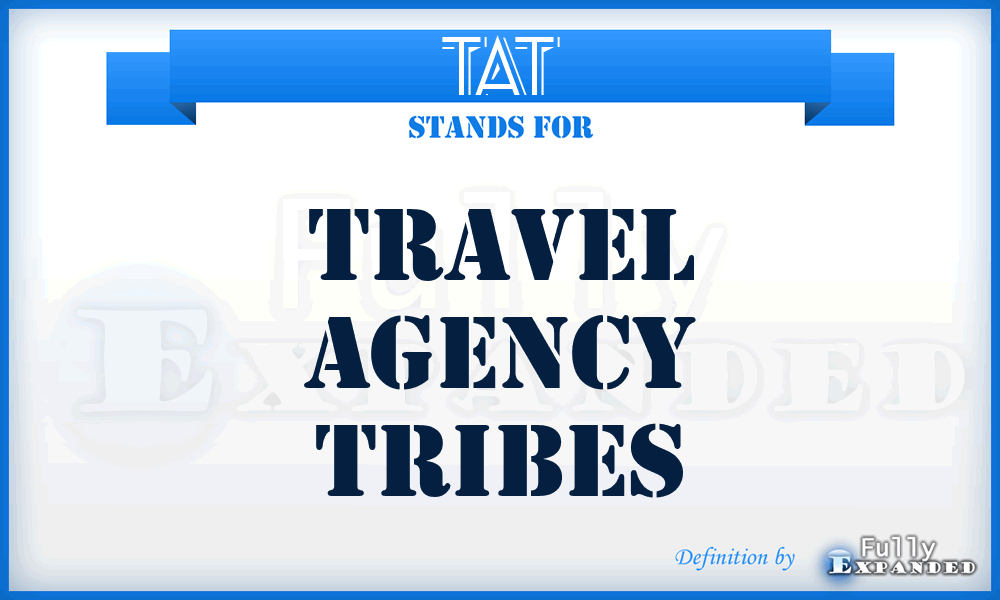 TAT - Travel Agency Tribes