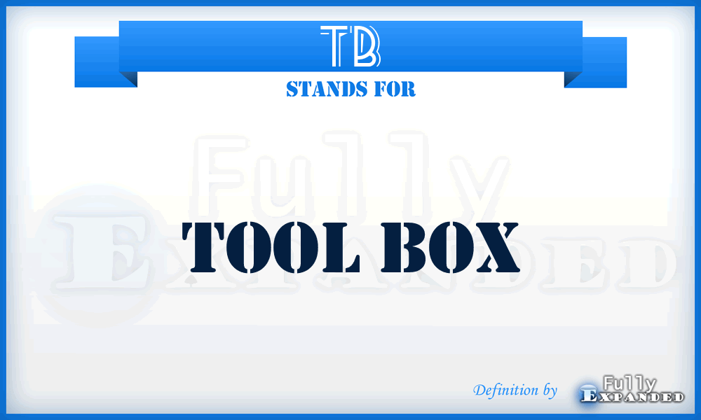 TB - Tool Box