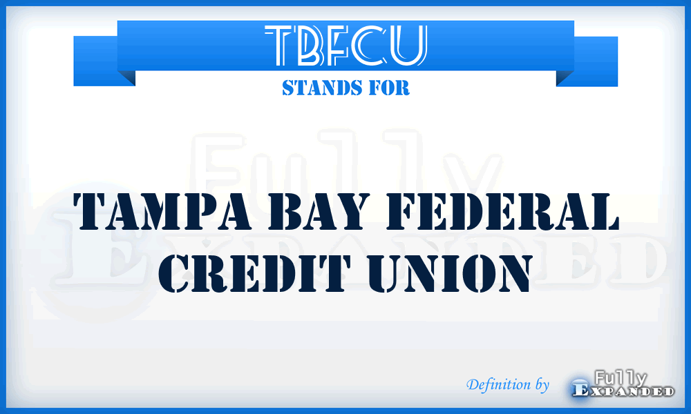 TBFCU - Tampa Bay Federal Credit Union