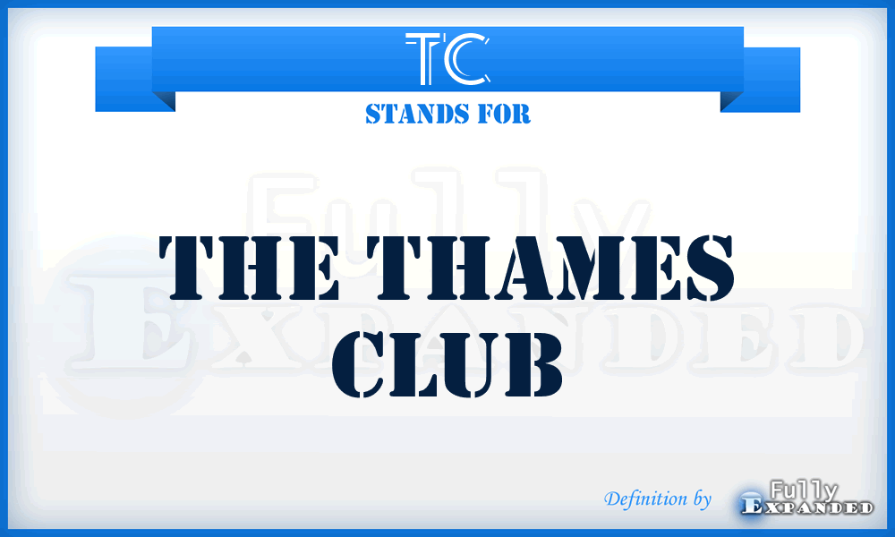 TC - The Thames Club