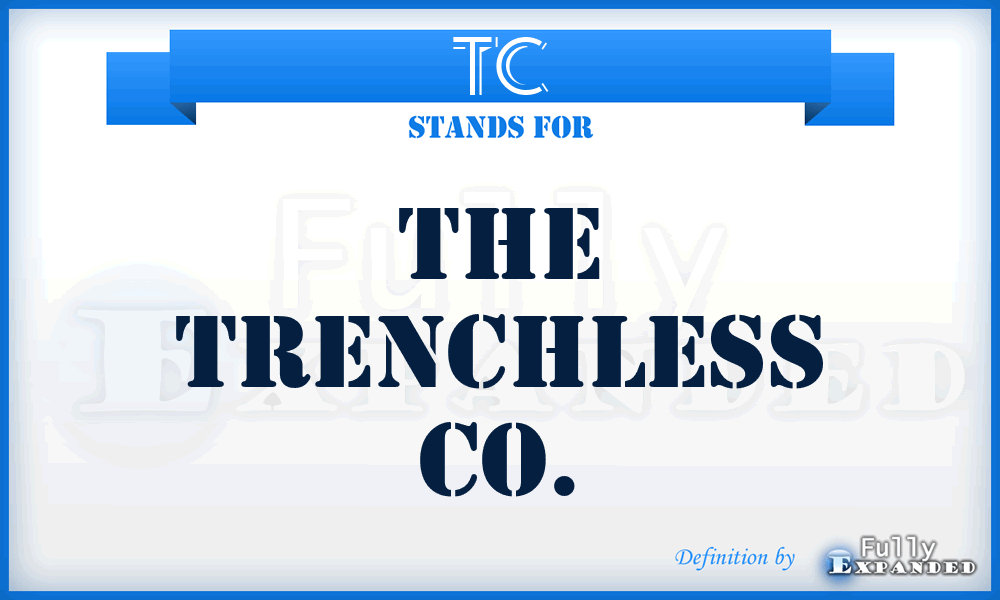 TC - The Trenchless Co.