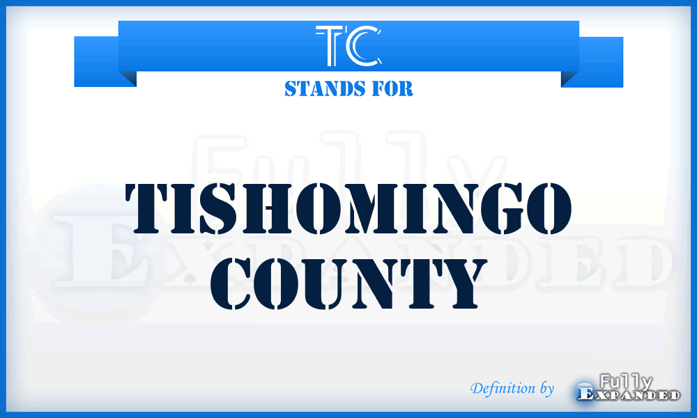TC - Tishomingo County