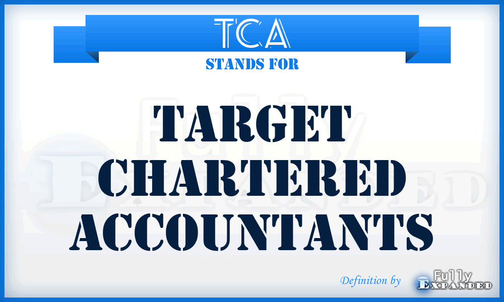 TCA - Target Chartered Accountants