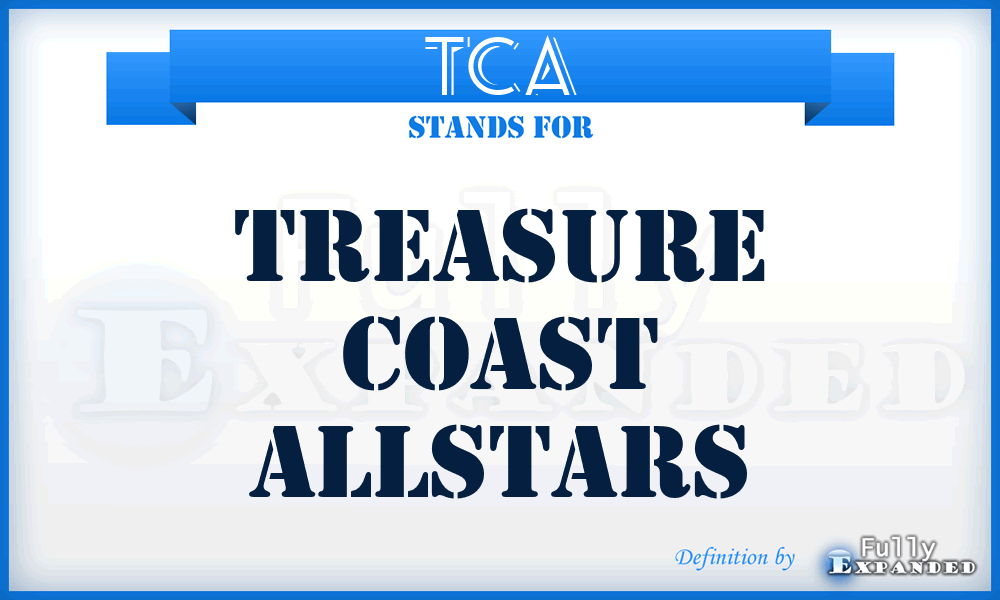TCA - Treasure Coast Allstars