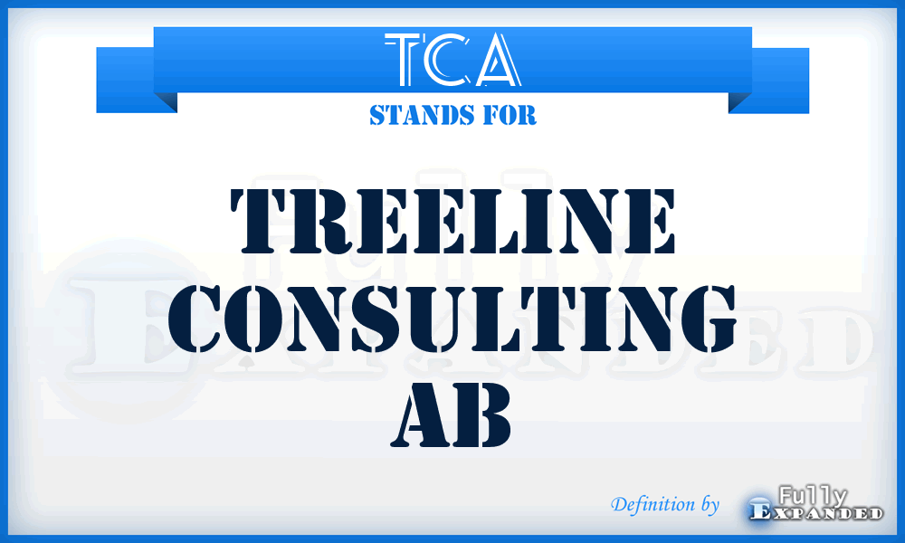 TCA - Treeline Consulting Ab