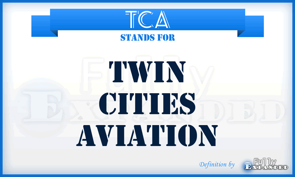 TCA - Twin Cities Aviation