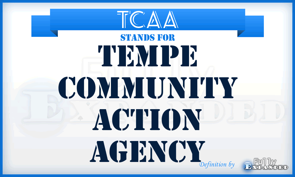 TCAA - Tempe Community Action Agency