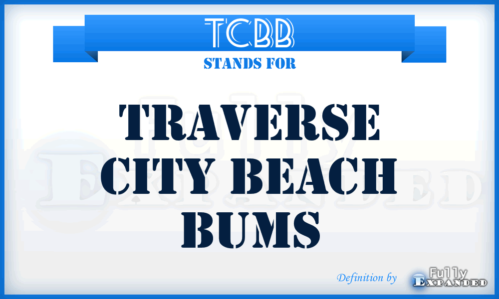 TCBB - Traverse City Beach Bums
