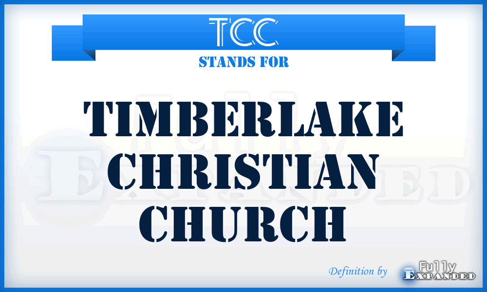 TCC - Timberlake Christian Church