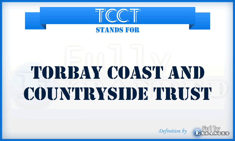 TCCT - Torbay Coast and Countryside Trust