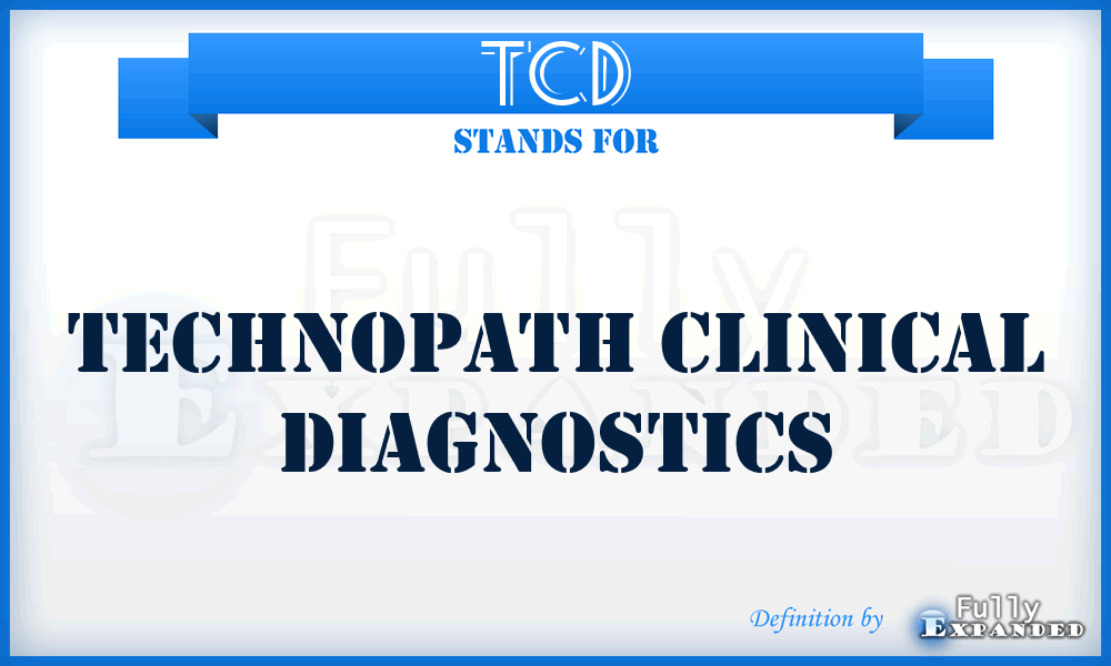 TCD - Technopath Clinical Diagnostics