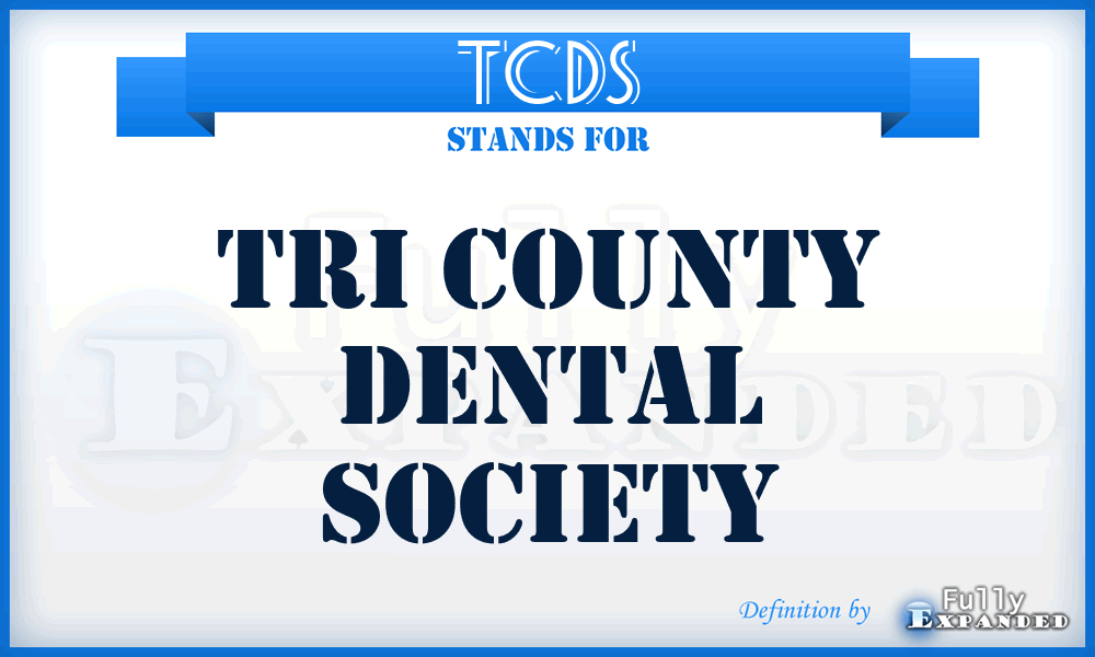 TCDS - Tri County Dental Society