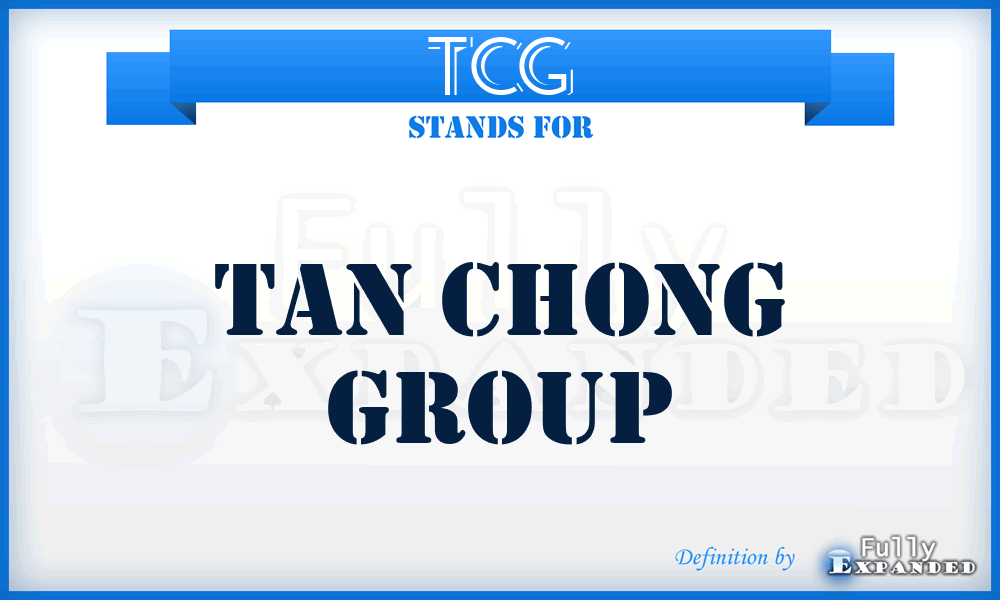 TCG - Tan Chong Group