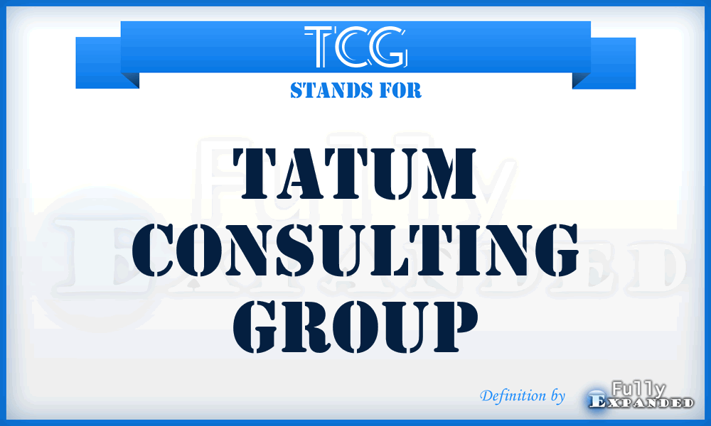 TCG - Tatum Consulting Group