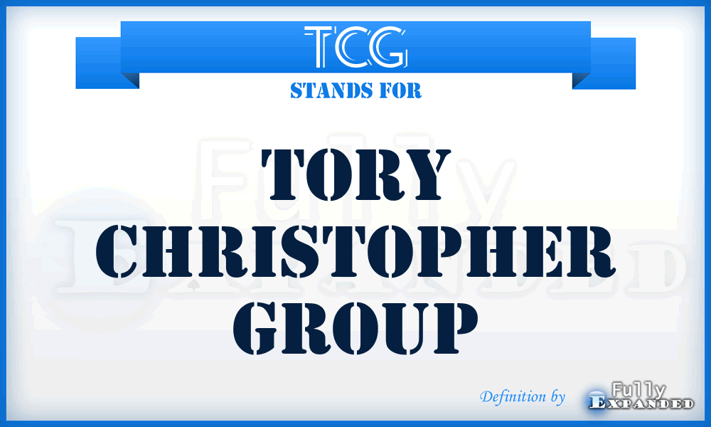 TCG - Tory Christopher Group