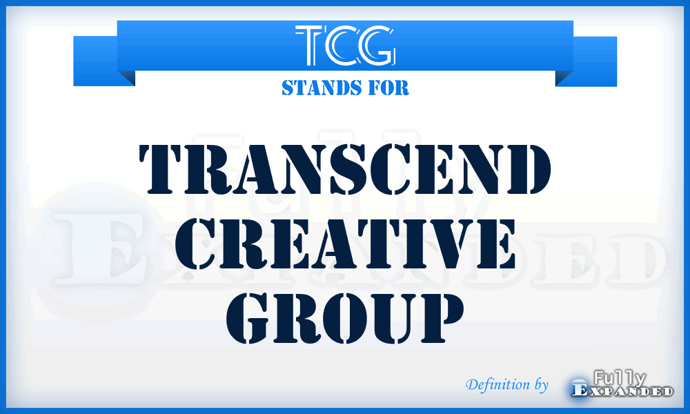 TCG - Transcend Creative Group